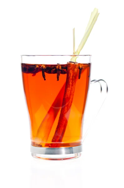 Hot spiced tea — Stock Photo, Image