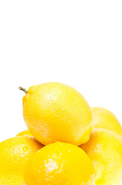 Zásobník citronů — Stock fotografie