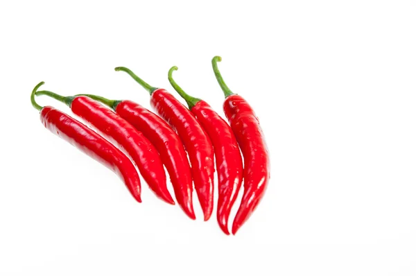 stock image Six Red Chilies