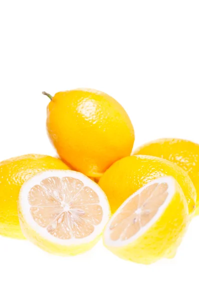 Lemon stacked on lemons — Stock fotografie