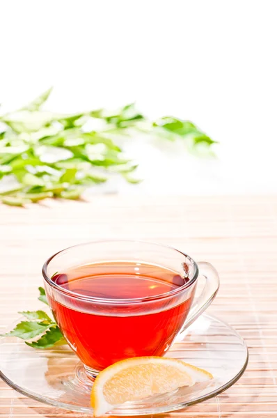 Forró citromos tea — Stock Fotó