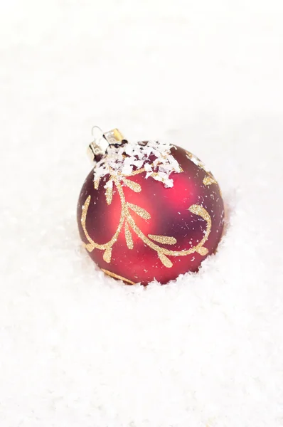 Kırmızı Noel mücevheri — Stok fotoğraf