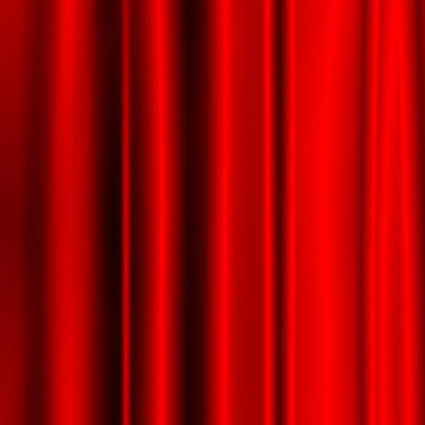 Red silk satin fabric background - vertical lines — Stock Photo, Image