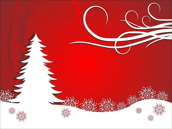 Vacker jul bakgrund — Stock vektor