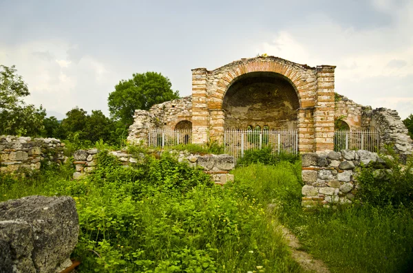 stock image The ruins of Saint Nicola church at Melnik, Bulgaria.