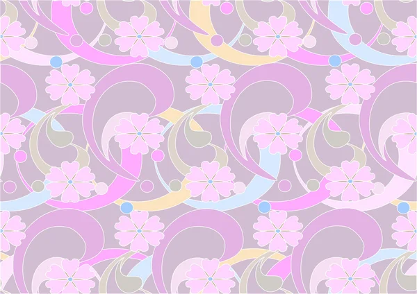 보라색 꽃 빛 바이올렛 background.background.wallpaper. — 스톡 벡터