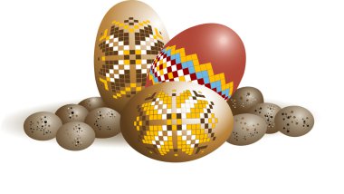 Easter egg. Design . clipart