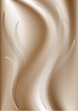 Light brown wavy background.Background. Wallpaper. clipart