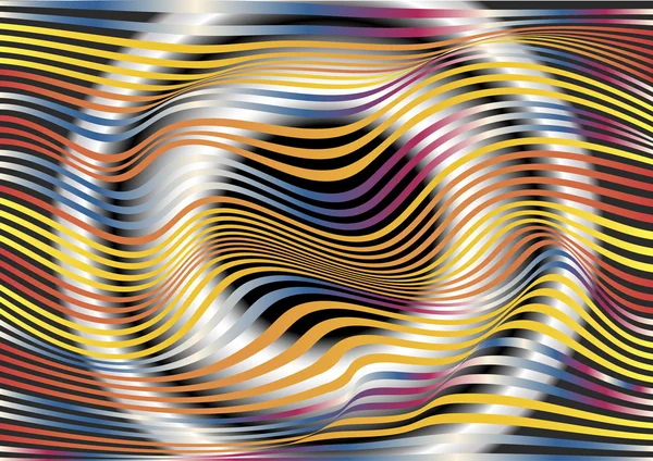 Renkli yatay stripes.background.wallpaper. — Stok Vektör