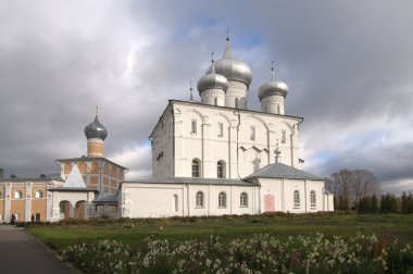 The Khoutyn Convent of St. Barlaam. clipart