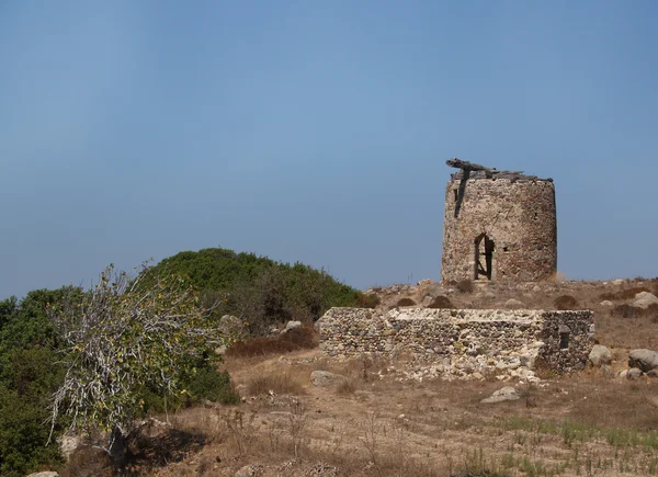 stock image Greece windmill