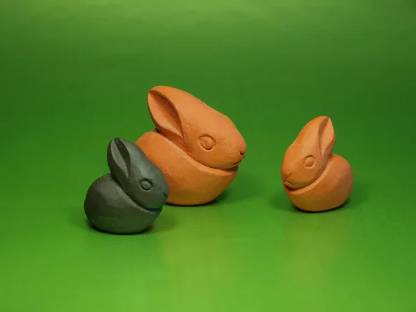 stock image Easter bunnies