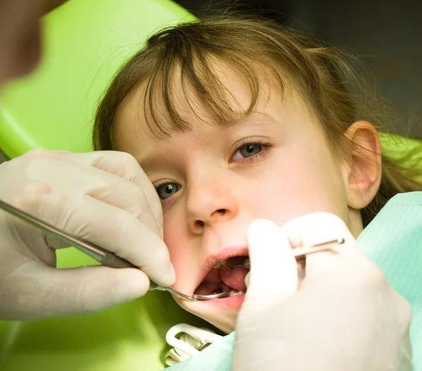 歯科予防試験 — ストック写真