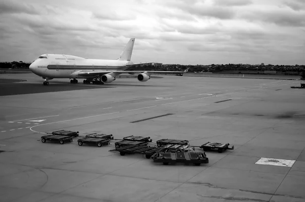 Αεροδρόμιο σκηνή — Φωτογραφία Αρχείου