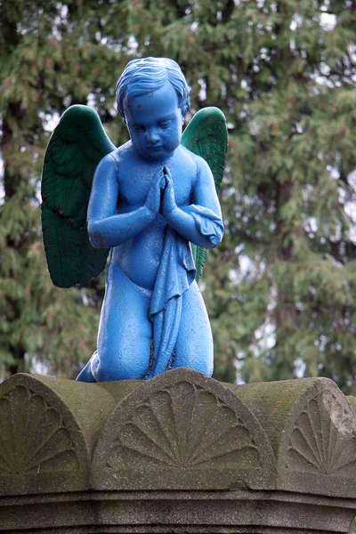Anjo azul — Fotografia de Stock