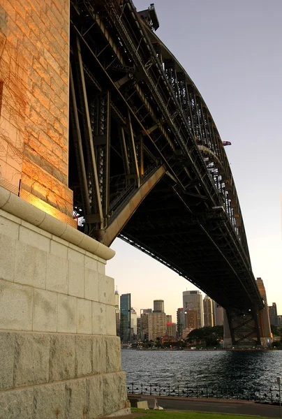港橋の柱 ロイヤリティフリーのストック画像