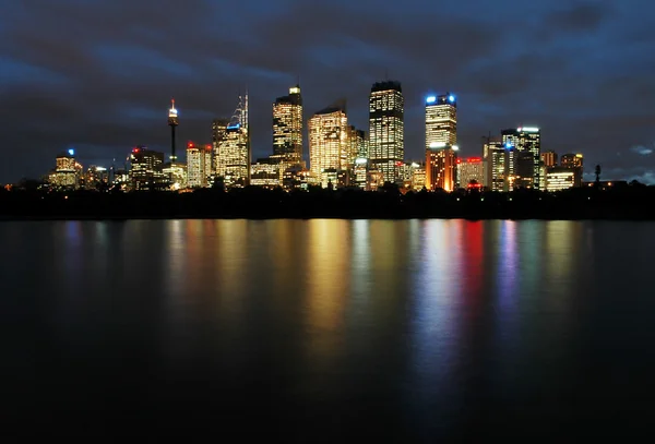 Sydney à noite — Fotografia de Stock