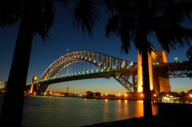 Harbour bridge clipart