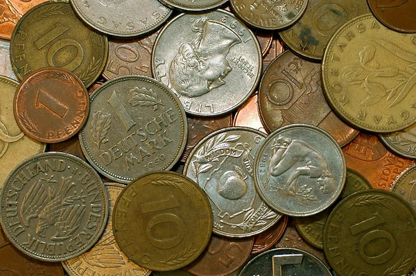 Παλιά νομίσματα — Φωτογραφία Αρχείου