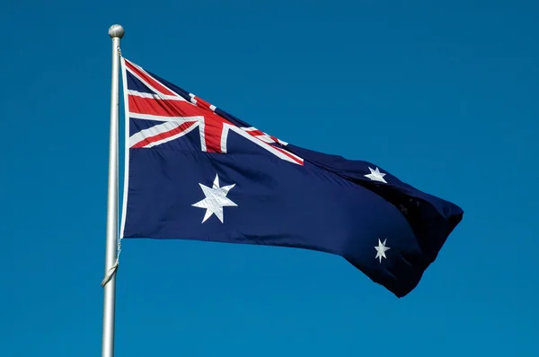 Флаг Австралии — стоковое фото
