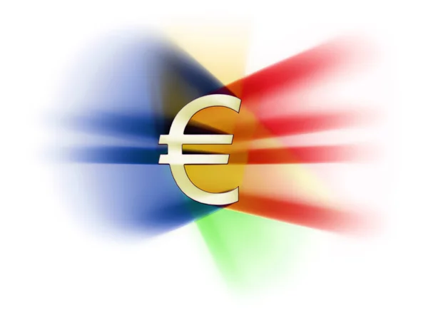 Euro kutluyor — Stok fotoğraf