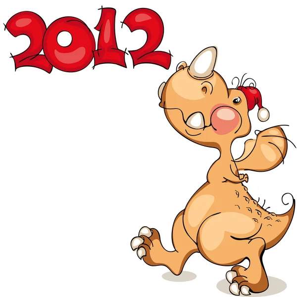 Dragon ! bannière 2012 — Image vectorielle