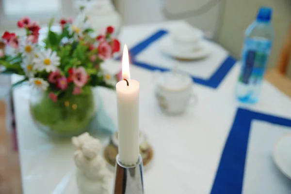 stock image Burning candle