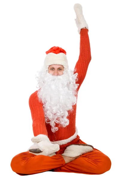 Фото счастливого Санта-Клауса — стоковое фото