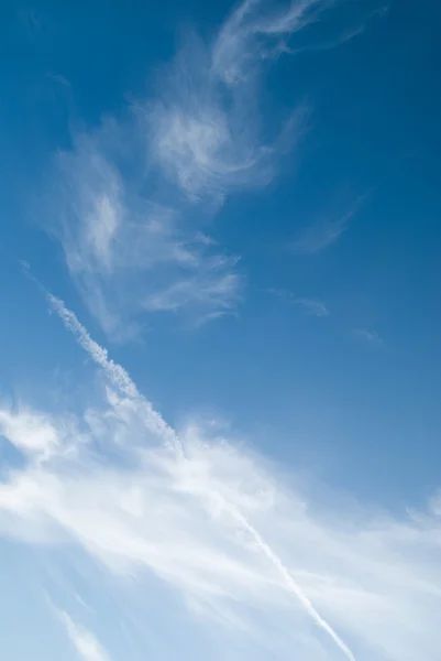 Fantastic soft white clouds — Stock Photo, Image
