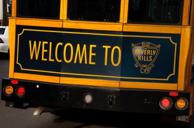 Welcome to Beverly Hills clipart