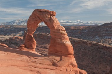 Delicate Arch Rock Formation clipart