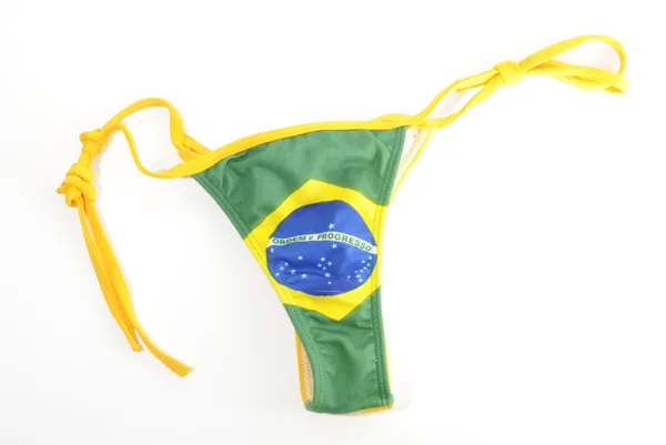 Parte inferior do biquíni brasileiro — Fotografia de Stock