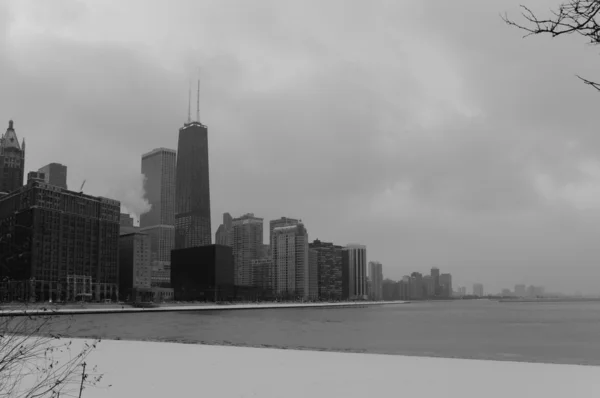 시카고 겨울 — 스톡 사진