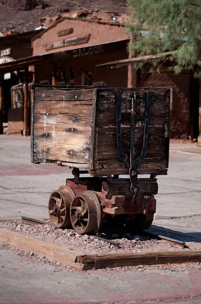 Důlní vozík — Stock fotografie