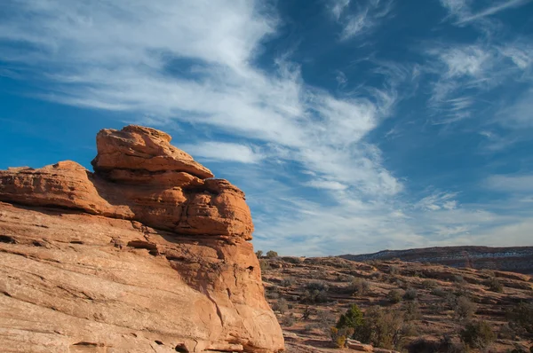 Pustynia formacja skalna — Zdjęcie stockowe
