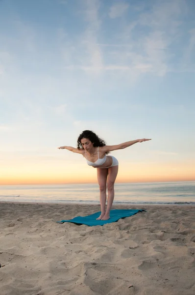 Beach yoga Stock Photos, Royalty Free Beach yoga Images