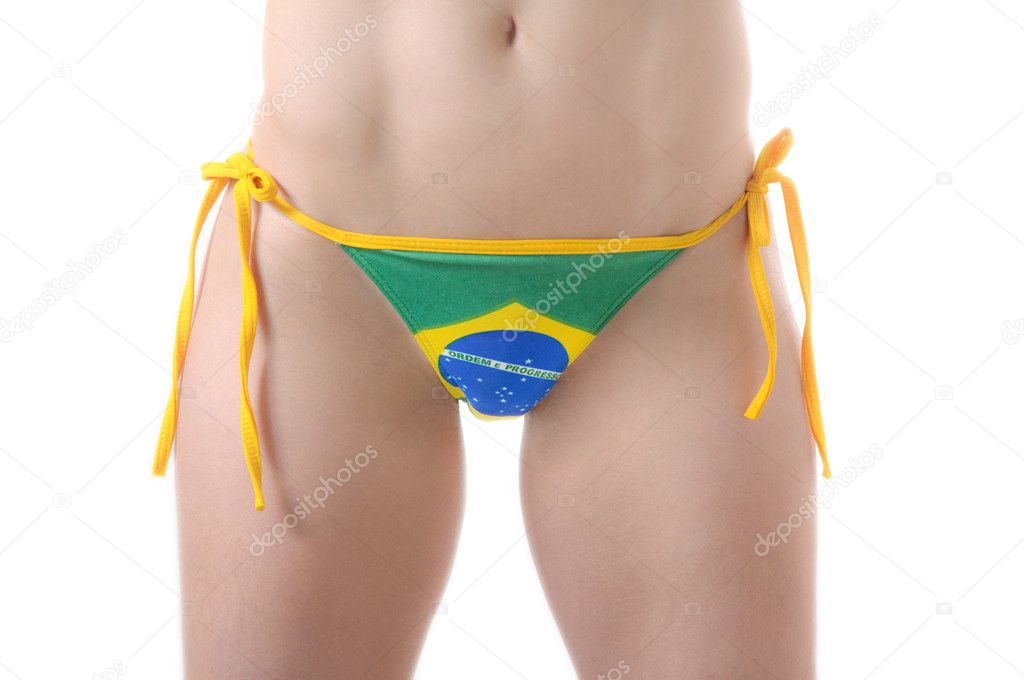 Brazilian Bikini Bottom topless