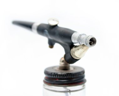 Isolated Antique Airbrush