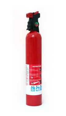 Isolated Fire Extinguisher