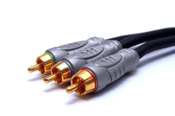 stock image Isolated Component Video Cables