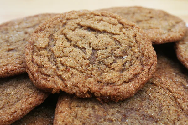 Melasz cukor cookie-k Stock Kép