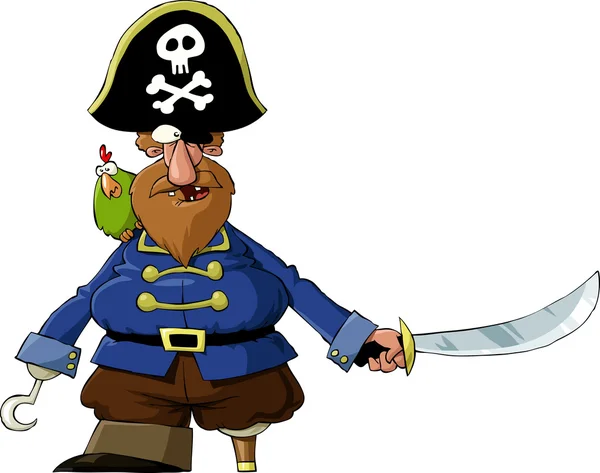 ᐈ Pirate with sword stock vectors, Royalty Free pirate sword ...