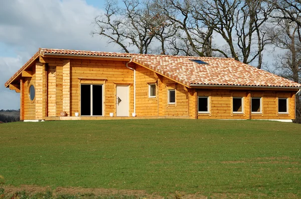 stock image Wood house