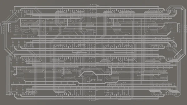 PCB arka plan gri — Stok Vektör