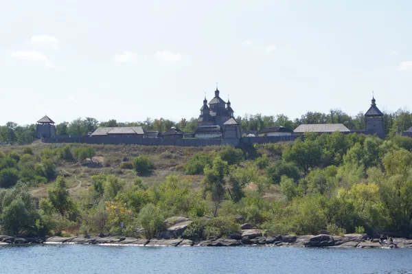 Запорожский остров Хортица — стоковое фото