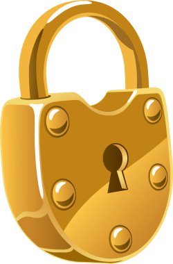 Vector illusrtation, lock clipart