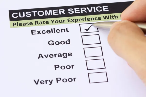Customer Service Survey — Stock Photo, Image
