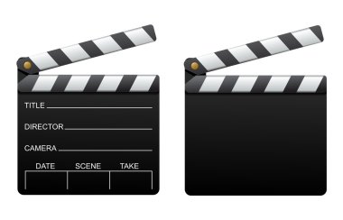Clapperboard clipart