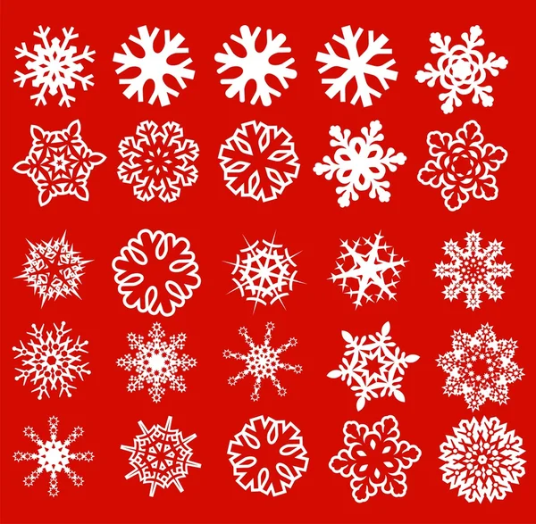 Snowflakes pack 1 — Stock Vector