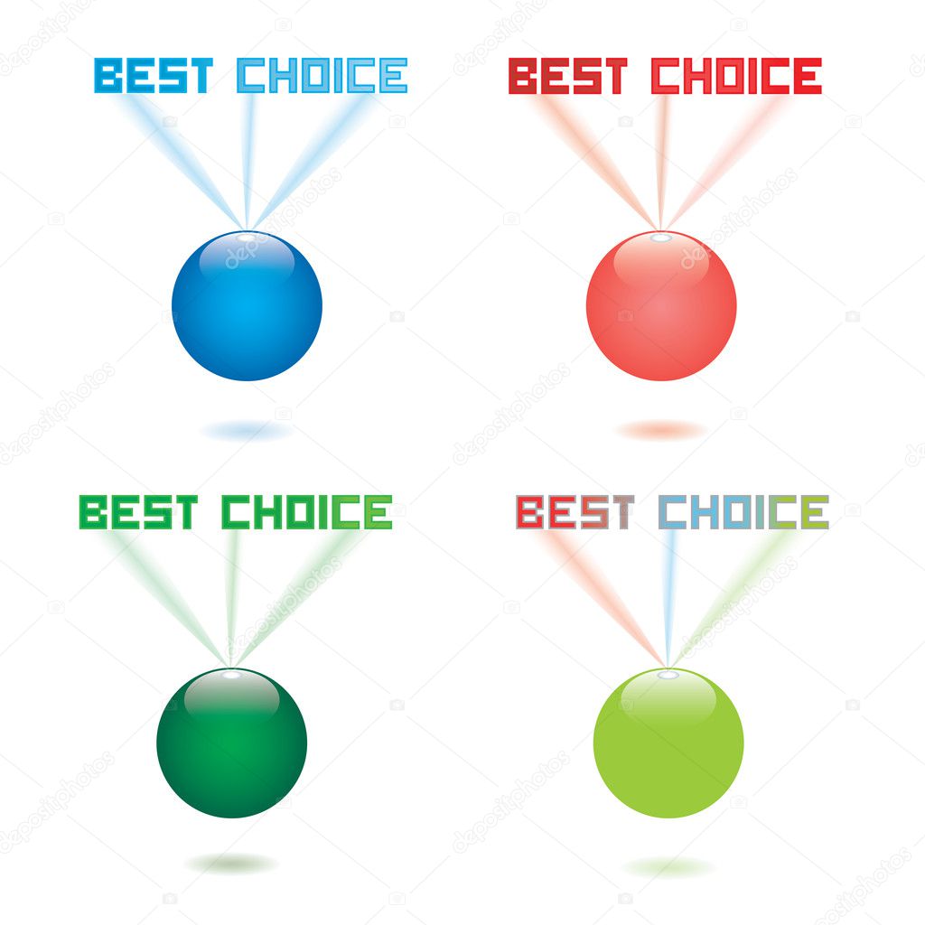 Best Choice projected Vector Label